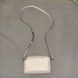 Kate Spade White Leather Crossbody Bag